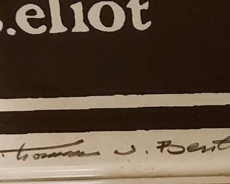 Signed Thomas W. Benton Seriagraph 