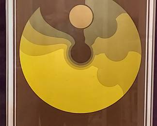 Signed Thomas W. Benton Seriagraph 