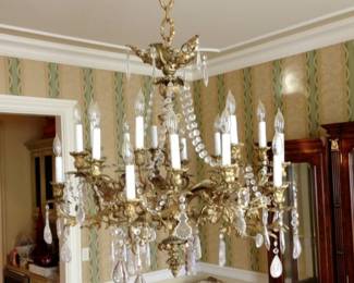 Rock Crystal Chandelier