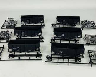 Accurail HO Scale Model Railroad Kits Ontario and Western #916, #917, #906, #921, #902 and #914
