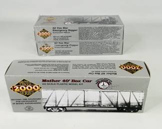 Proto 2000 HO Scale Model Railroad Kits #73298, #73575 and #30885