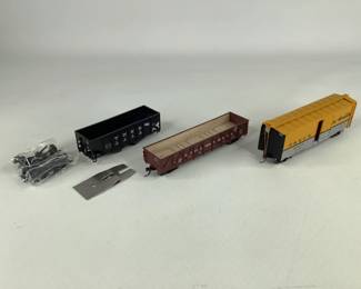 InterMountain Railway Company HO Scale Rolling Stock and (2) HO Scale Model Kits: Stewart Hobbies an...
