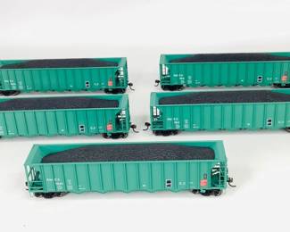 Athearn HO Scale Ready-to-Roll 5-Pack ATH98483