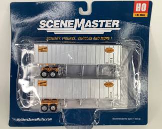 Walthers HO Scale Scene Master Flexi-Van Trailer 949-2600 Series