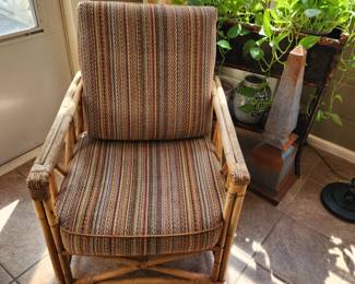 Vintage Ficks Reed Co. Chairs (pair available)
