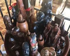 Ethnic wood carvings