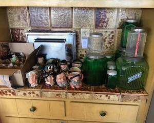Toby Mugs and collectible cannisters