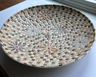 Midcentury tile platter