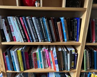 Lots of business books and some fiction 