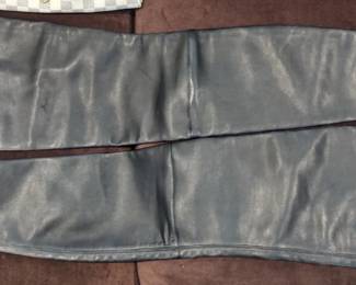 Chanel thigh high boots, only worn a few times 