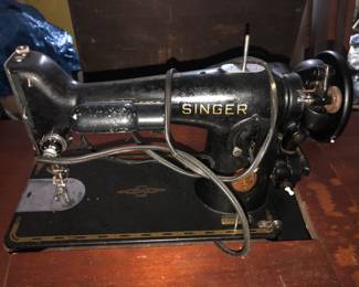 $68 Singer Sewing Machine with cabinet