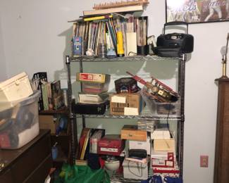 Misc playing cards, stationery, books, stuff etc