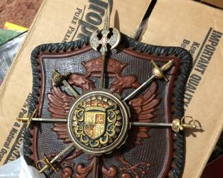 Family crest, little swords