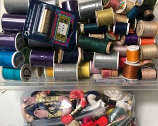 Sewing and embroidery thread 