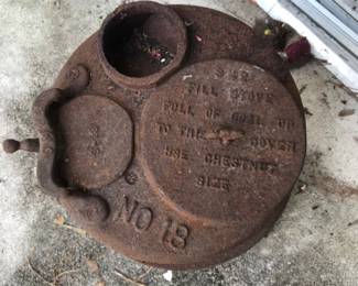 $68 Single Burner Iron Stove 