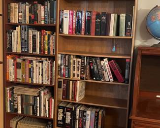 More books.  War, political, history.  Baseball.