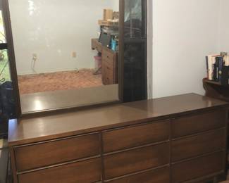$280 MCM triple dresser and mirror