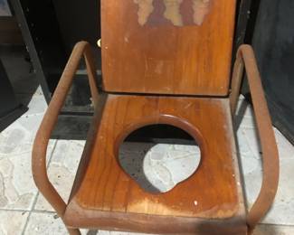 1960s potty chair