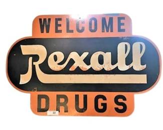 Welcome Rexall Drugs Sign