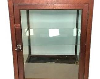 Antique Counter Display Cabinet