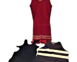 Three Antique Swimsuits 