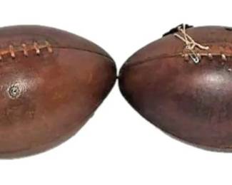 Vintage Leather Footballs 
