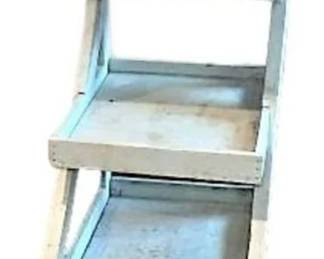 Antique Rolling Market Cart