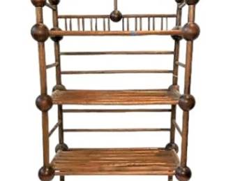 Victorian Stick & Ball Shelf