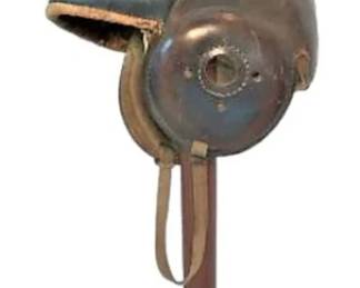 Vintage Spalding Leather Football Helmet