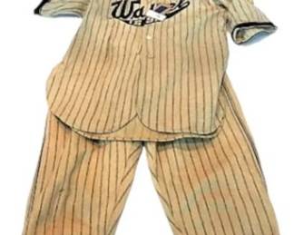 Vintage Wool Baseball Uniform Shirt