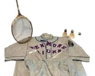 Wool Two Piece Vintage Baseball Uniform