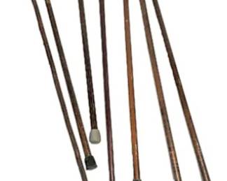 Unique Carved Head Canes