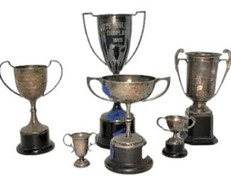 Vintage Silver Plate Trophies