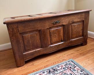 Vintage Wood Trunk