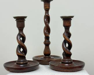 19th Century English Candlestick Holders