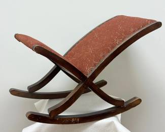 Antique Rocking Footstool