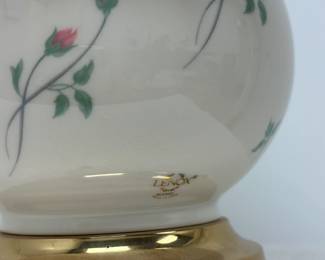 Floral Lenox Lamp