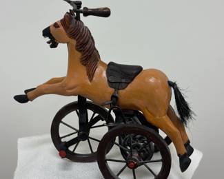 Rare Antique Horse Tricycle