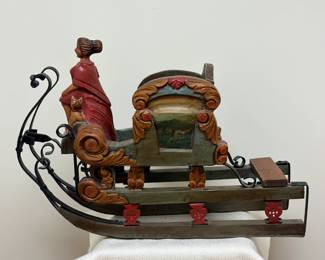 Russian Wood Sleigh