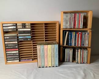 Music CDs/Cassettes, Gardens of the World VHS Set