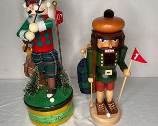 Golf Inspired Nutcrackers