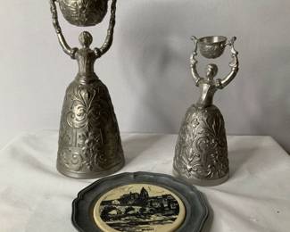 Fern Zinn Pewter Chalices