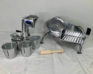Electr-O-Matic Food Slicer, Cheese Grater
