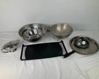  Cast Iron Griddle, Colanders and More
