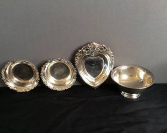 Sterling Silver Candy Dishes

