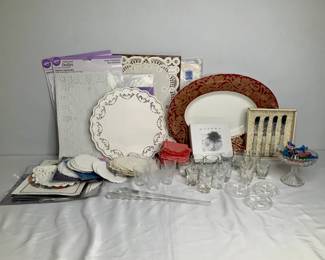 Giorgi Serving Dish, Glass Candy in Dish, Shot Glasses and More