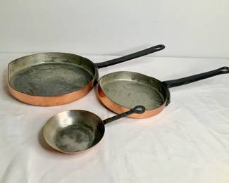 Copper Frying Pans

