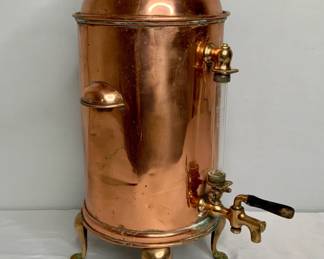 Antique Copper Coffee Urn