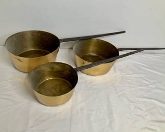 Brass Stock Pans