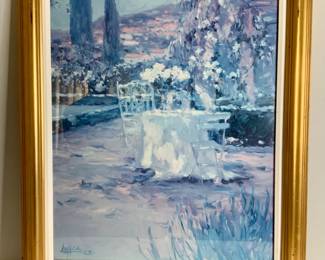 Tuscan Garden Framed Art by Allayn Stevens